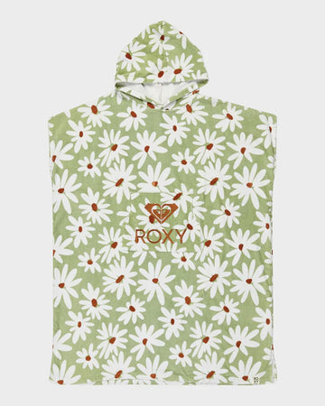 Roxy Stay Maical Printed Hooded Towel - Laurel Green Dream Big Floral